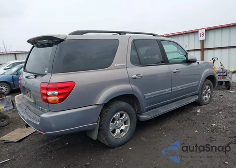 2001 Toyota Sequoia Limited V8 z USA, uszkodzony, nr VIN 5TDBT48AX1S030187